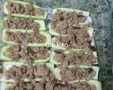 صورة لخطوة 4 من وصفة كوسه قوارب بالبشاميل
