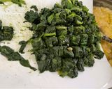 Foto del paso 4 de la receta: Tortilla de arroz y espinacas