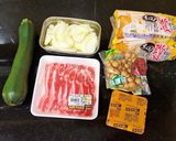 豬肉咖哩烏龍麵的食譜步驟1照片