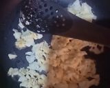 A picture of step 2 of Chinese fried rice.