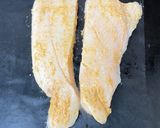 Une image de l'étape 4 de Filets de flétan marinés grillés.