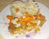 Foto del paso 1 de la receta: Mero con vegetales en jugo de limón y pimienta