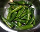 Chilli pickle recipe step 1 photo