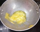 A picture of step 2 of Mango Besan Burfi.
