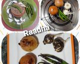 A picture of step 1 of Roasted Garlic Chutney.