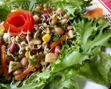 A picture of step 3 of Green Grams Sprouts Garden Fresh Salad#themechallenge.