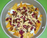 A picture of step 6 of Loaded Cheesy nachos.