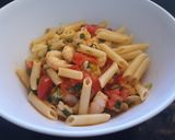 Foto del paso 5 de la receta: Pasta arrabiata 🌶🔥 con gambas
