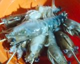 Foto langkah ke 2 dari resep Udang Galah Bakar Madu.