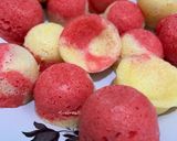 Foto langkah ke 6 dari resep Bolu Kukus Merah Putih.