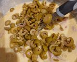 Une image de l'étape 5 de Cake jambon olives.