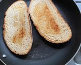 A picture of step 3 of Avocado Cream Cheese Tomato Toastie.