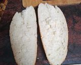 Foto del paso 1 de la receta Bocadillo vegetal con pata asada y mayonesa