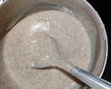 A picture of step 2 of Ragi dosa.