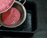 A picture of step 3 of Pomegranate Granita.