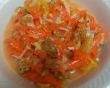 A picture of step 8 of Carrot Salad Batch 8.