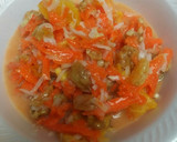 A picture of step 8 of Carrot Salad Batch 8.