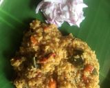 A picture of step 8 of Sambar Rice.