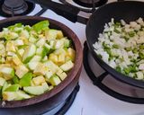 Foto del paso 1 de la receta: Tortilla de Zapallitos Verdes, Queda Muy Rica y es Súper Fácil.