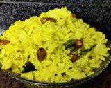 A picture of step 5 of Lemon rice from leftover rice.