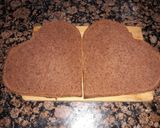 A picture of step 9 of Double Heart cake.
