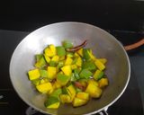 A picture of step 2 of Instant Jaggery murbba.