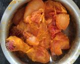 A picture of step 1 of Quick Pressure Cooker Chicken Curry.