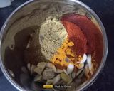 A picture of step 4 of Lasaniya Bhungla Batata.