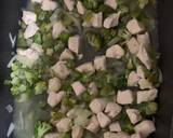 Foto del paso 3 de la receta Ravioles con salsa de brócoli y pollo