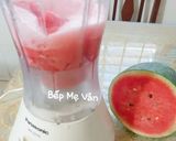 Hình bước làm 2 của món Sinh tố dưa hấu