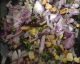 A picture of step 3 of Upma veggie cakes.