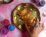 A picture of step 6 of Khasta Gujiya.