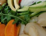 A picture of step 3 of My Chicken,Sriacha flavour salad Bowl 😚Mainmeal #Eattherainbow.