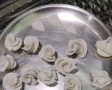 দুধে ভেজানো গোলাপপিঠে(dudhe bhejano golap pithe recipe in bengali) রেসিপি ধাপ - 2 ছবি