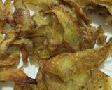 Foto del paso 1 de la receta: Chips de cáscara de Papas