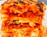A picture of step 8 of Meat sauce Lasagna.