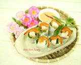 Hình bước làm 8 của món Bánh Ướt Cuốn Tôm Chua
