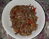 Foto langkah ke 5 dari resep Oseng-oseng Usus Pedas.