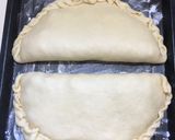 Foto del paso 6 de la receta: CALZONE CAPRESE sin levadura 🍅🧀🌿