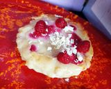 Une image de l'étape 6 de Tartelettes au chocolat blanc framboises.