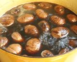 A picture of step 8 of Simmered Chestnuts.