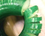 A picture of step 3 of Special Chinatown Sichuan Cucumbers.