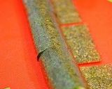 A picture of step 4 of Spinach Roll Dressed in Sesame and Soy Sauce.