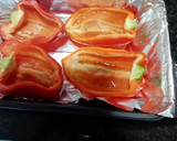 Foto del paso 5 de la receta: Pimiento rojo relleno de patatas y carne