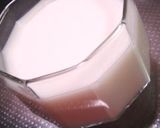 A picture of step 11 of Annin Dofu (Almond Flavored Jelly) with Loquat Kernels.