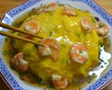 A picture of step 15 of Special Fried Rice with Ankake Soup.