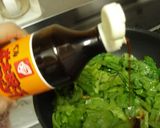 A picture of step 4 of Stir-fry with the Outer Leaves of Lettuce.