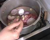 A picture of step 1 of 3 spice Aloo Keema Recipe.