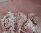 Foto langkah ke 7 dari resep Ayam Kampung Goreng Tepung (bukan Fillet) Saus Asam Manis.