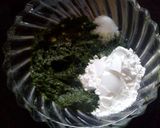 A picture of step 8 of Sham Savera / Palak Paneer Kofta.